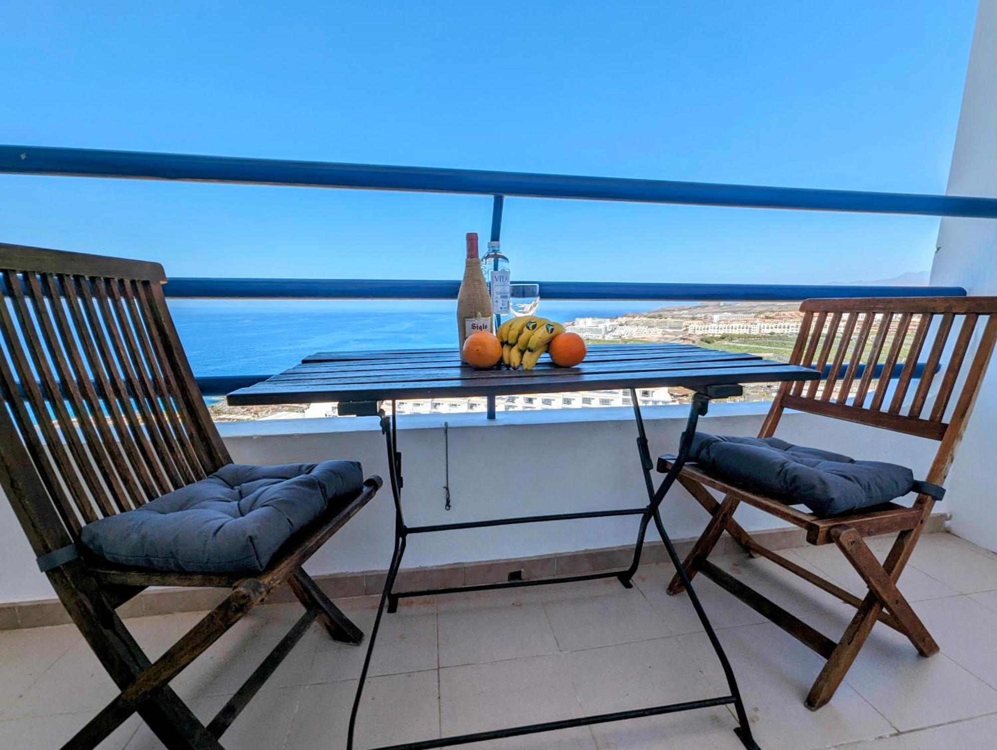 Studio Playa Paraiso Tenerife - Ocean View And Internet Wifi Optical Fiber - For Rent Εξωτερικό φωτογραφία