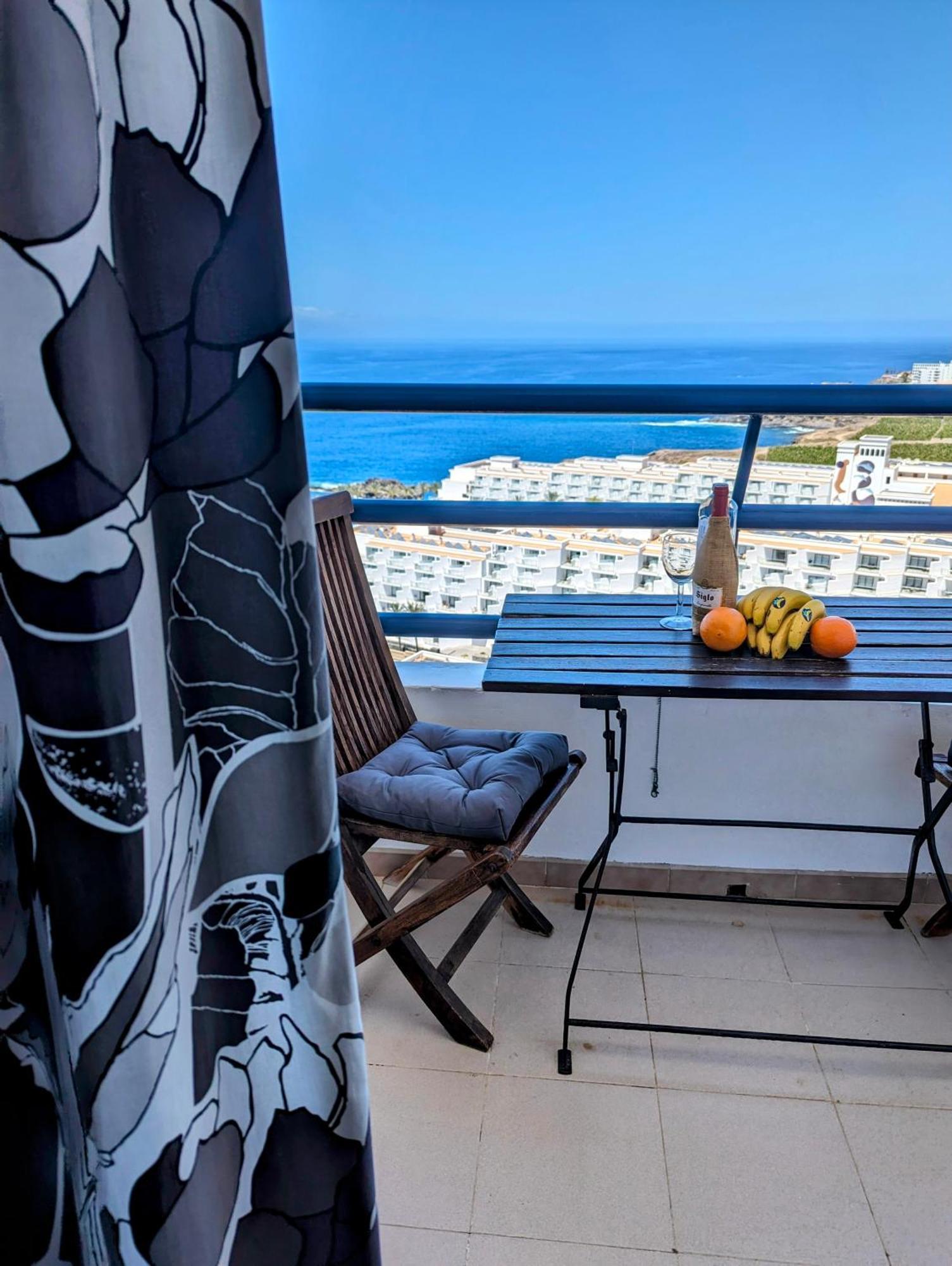 Studio Playa Paraiso Tenerife - Ocean View And Internet Wifi Optical Fiber - For Rent Εξωτερικό φωτογραφία