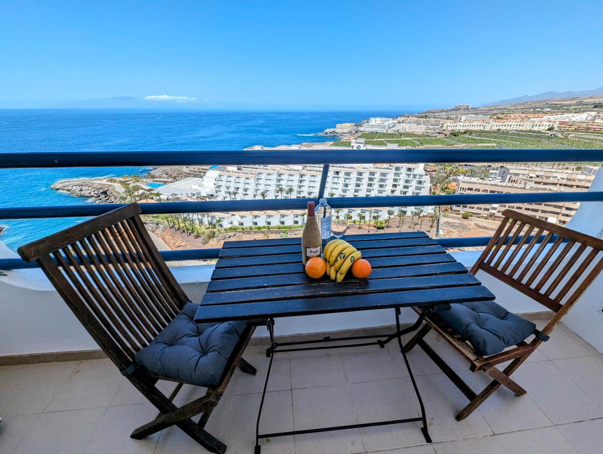 Studio Playa Paraiso Tenerife - Ocean View And Internet Wifi Optical Fiber - For Rent Εξωτερικό φωτογραφία